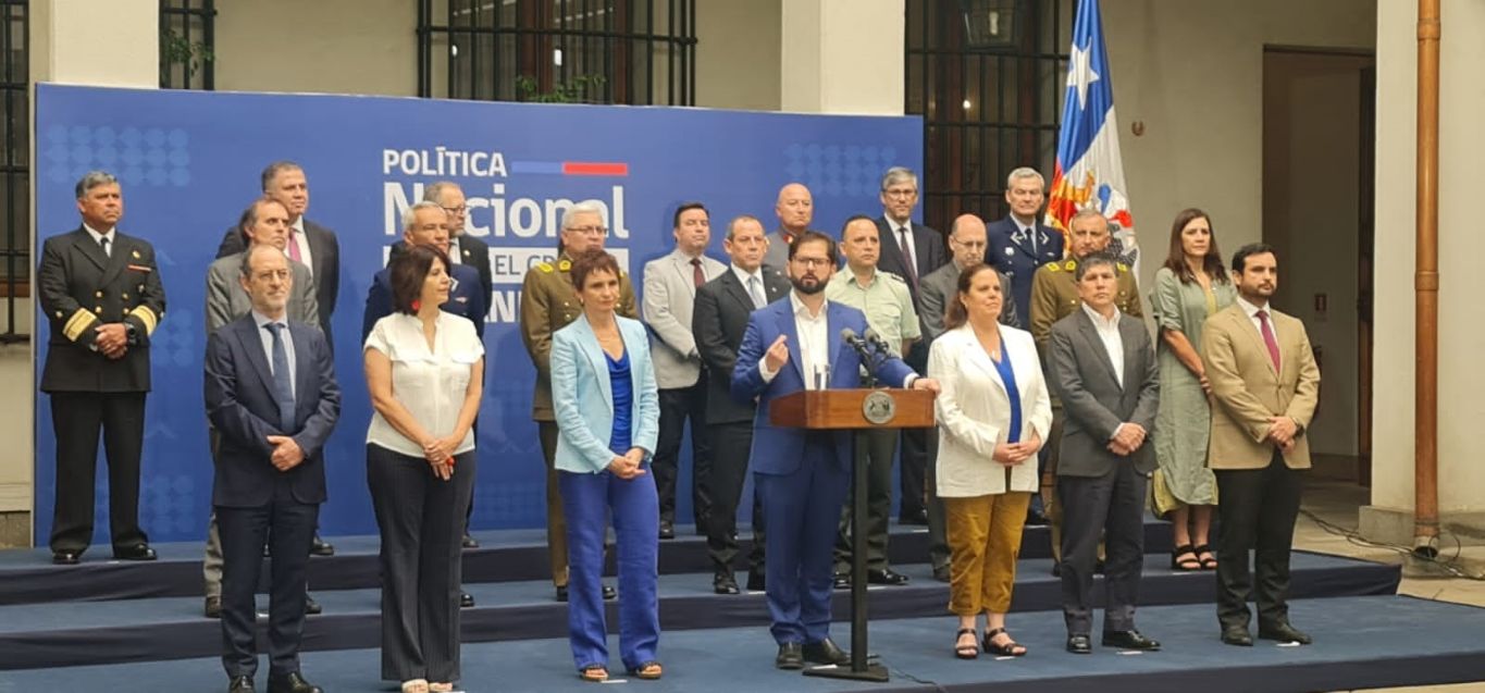 GOBIERNO LANZA POLÍTICA NACIONAL CONTRA EL CRIMEN ORGANIZADO