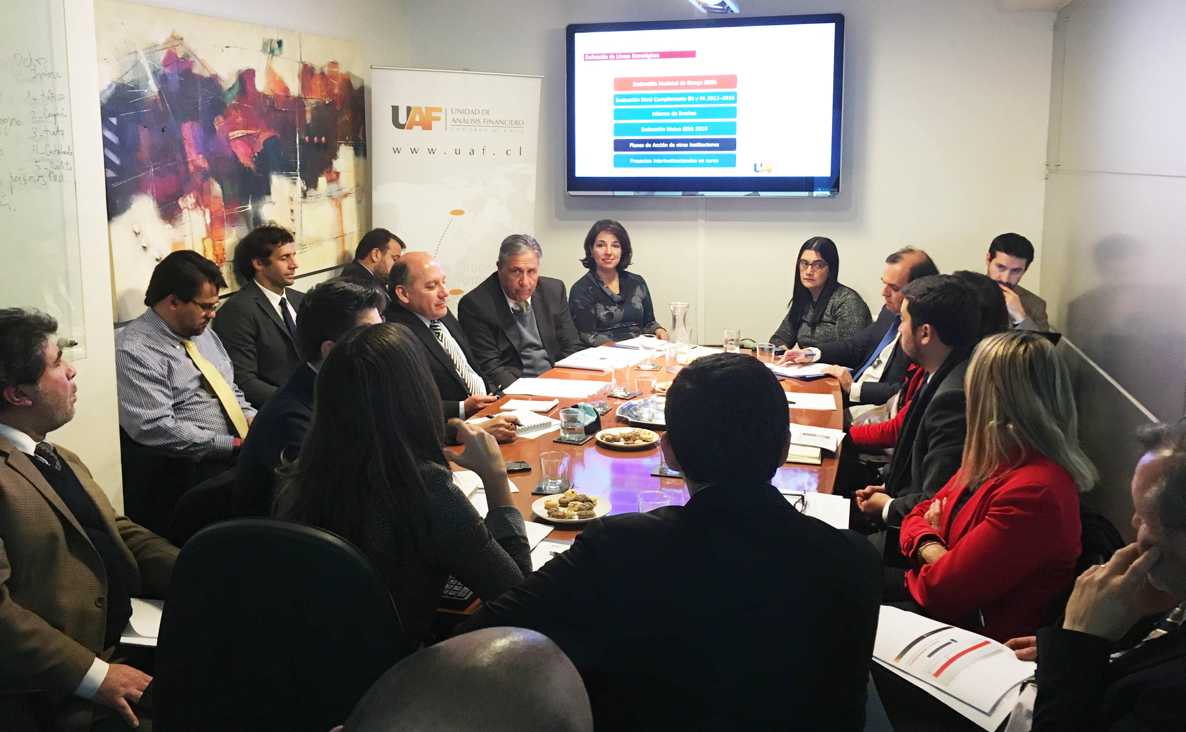 UAF COORDINA PRIMERA REUNION DE MESA DE TRABAJO PARA DISEÑAR UNA NUEVA ESTRATEGIA NACIONAL CONTRA EL LA/FT